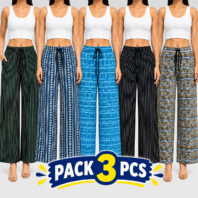 women palazzo pants, ladies palazzo combo, pack of 3 palazzo pants, printed palazzo pants, women lounge pants, ladies casual pants, comfortable palazzo, elastic waist palazzo, women home wear pants, wide leg pants for women, printed cotton palazzo, ladies night wear pants, women bottom wear, stylish palazzo pants, daily wear palazzo combo